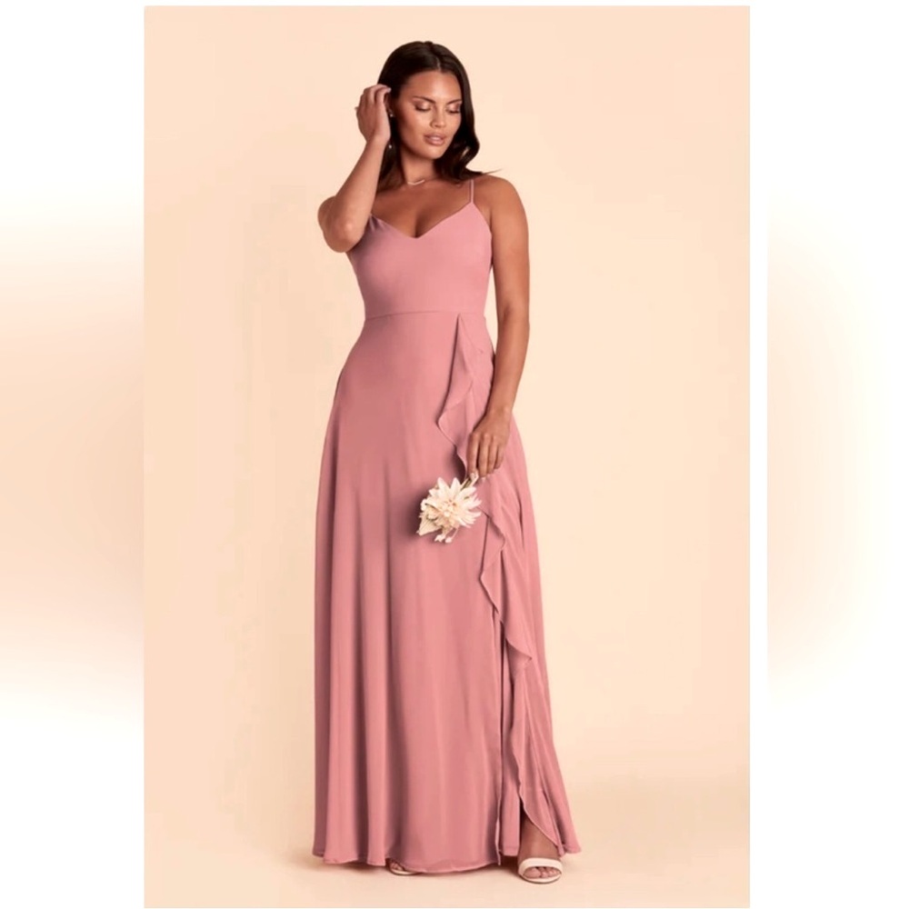 Birdy Grey Theresa Chiffon Desert Rose Dress Size XS
